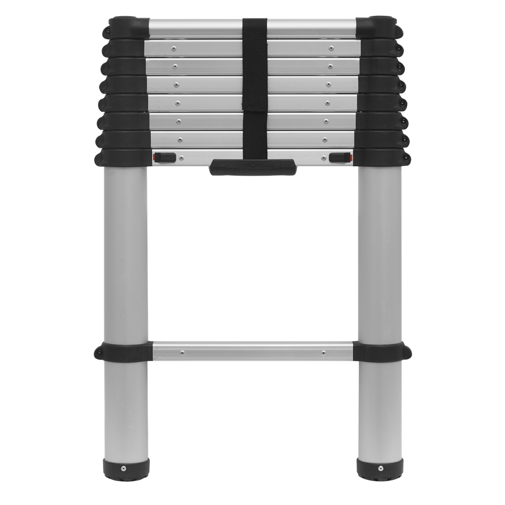 Telescopic Ladder 9-Tread Aluminium - EN 131