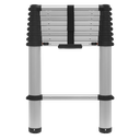 Telescopic Ladder 9-Tread Aluminium - EN 131