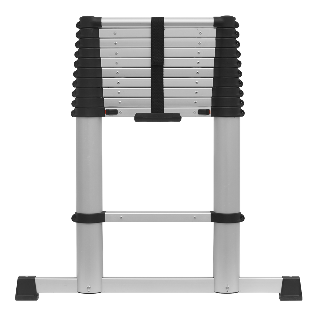 Sealey Telescopic Ladder 11-Tread Aluminium - BS EN 131