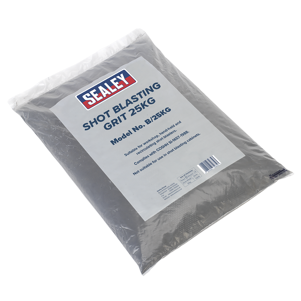 Sealey Shot Blasting Grit Bag 25kg
