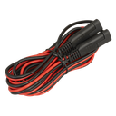 Sealey 12V Battery Charger Extension Cable SAE Connector Plugs 3m