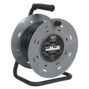 Sealey 50m Cable Reel with Thermal Trip 4 x 230V