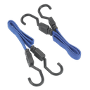 Flat Bungee Cord Set 460mm 2pc