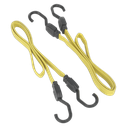 Sealey Flat Bungee Cord Set 910mm 2pc