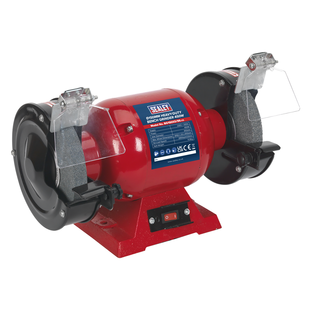 Sealey Heavy-Duty 150mm Bench Grinder 450W/230V