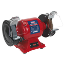 Sealey Heavy-Duty 150mm Bench Grinder with Wire Wheel 450W/230V
