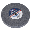 Sealey 200 x 25mm Grinding Stone 16mm Bore - A36Q Coarse