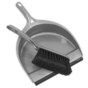Sealey Dustpan & Brush Set Composite