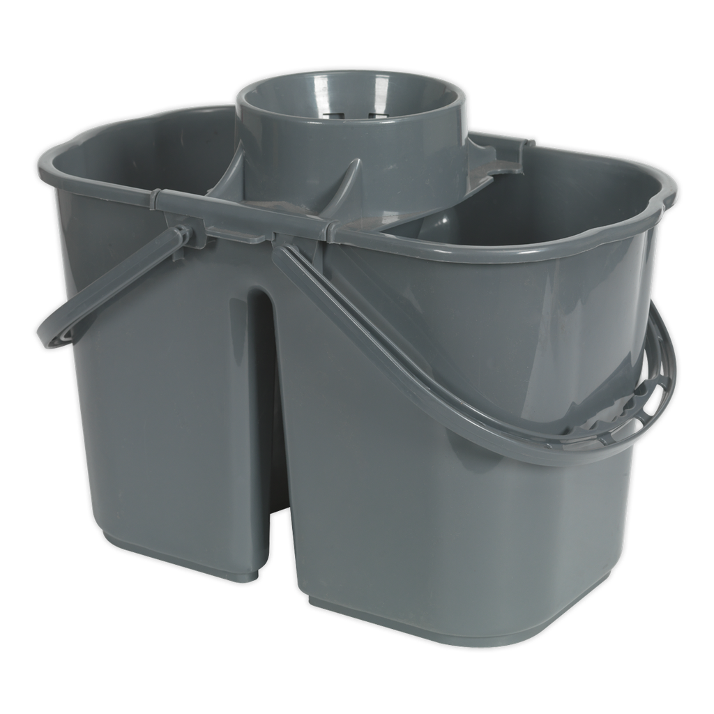 Mop Bucket 15L - 2 Compartment