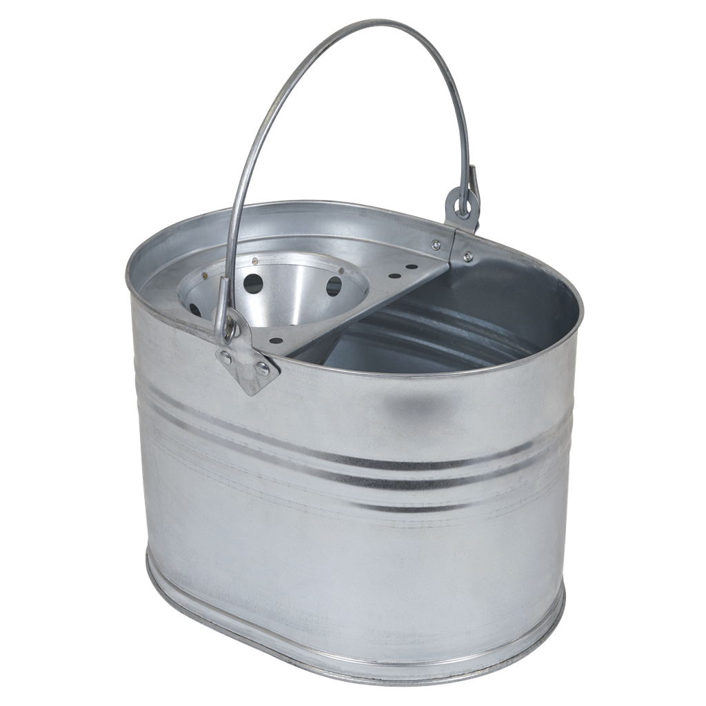 Sealey Mop Bucket 13L - Galvanized