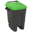 Sealey Refuse/Wheelie Bin 100L - Green