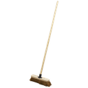 Soft Bristle Broom 12"(300mm)