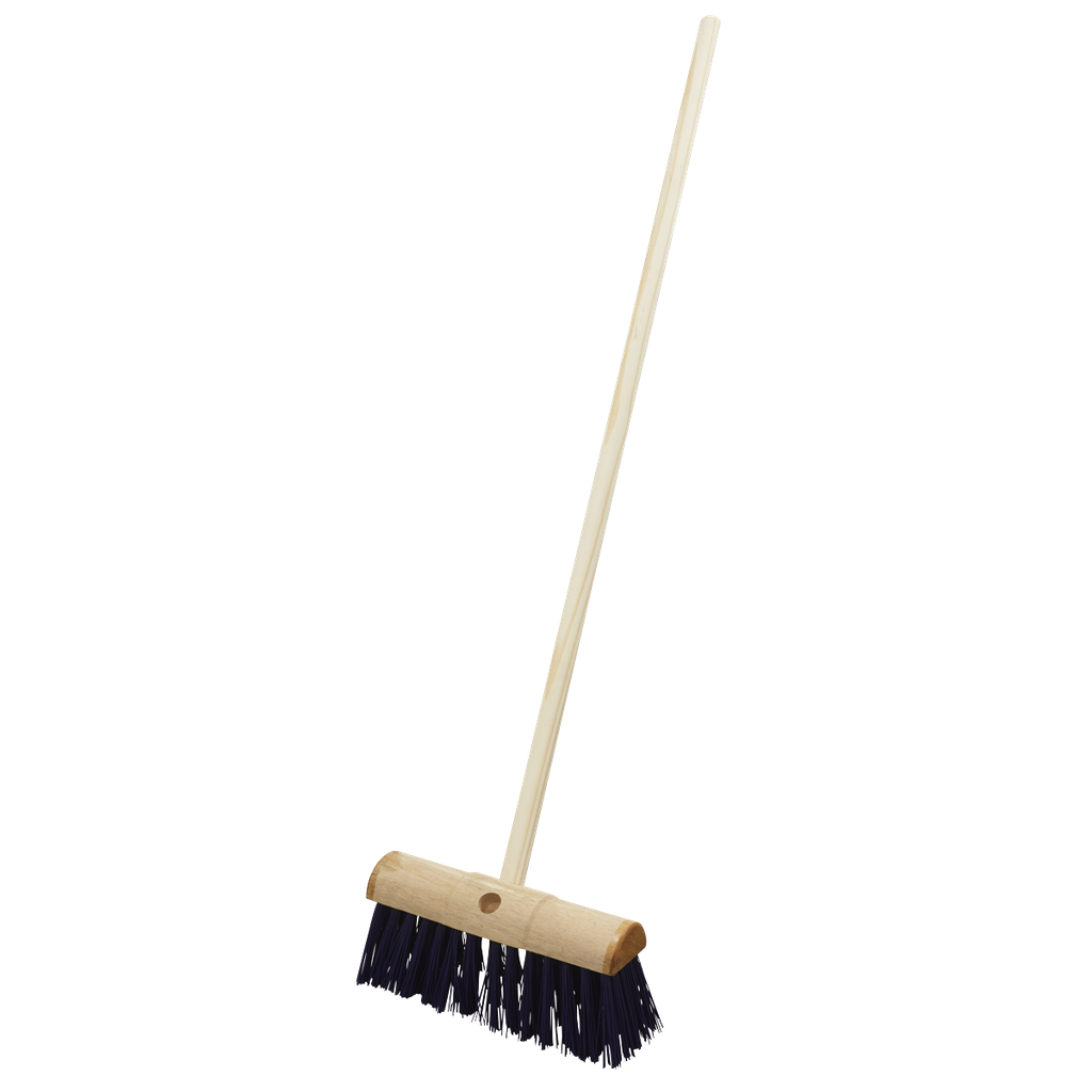 Stiff/Hard Bristle Yard Broom 13"(325mm)