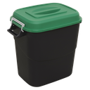 Sealey Refuse/Storage Bin 75L - Green