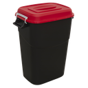 Sealey Refuse/Storage Bin 95L - Red