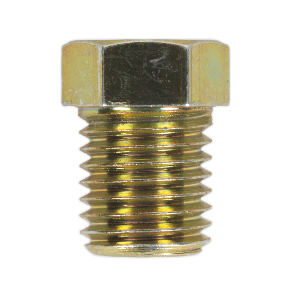 Sealey Brake Pipe Nut Short Male M10 x 1.25mm - Pack of 25