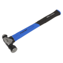 Sealey Premier Ball Pein Hammer with Fibreglass Shaft 24oz