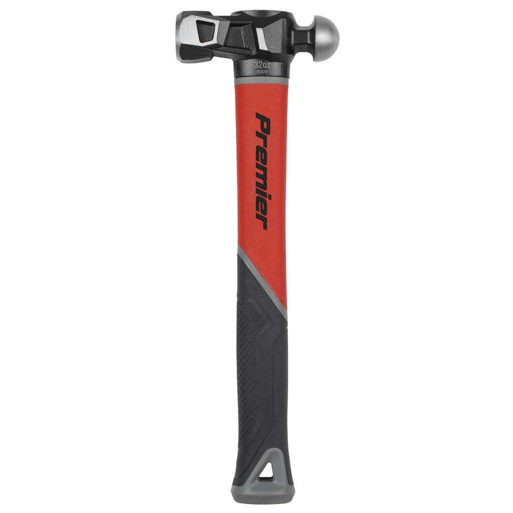 Premier Ball Pein Hammer with Fibreglass Shaft 32oz