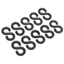 Plastic Chain S-Hook - Pack of 10