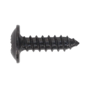 Sealey Self-Tapping Pozi Flanged Head Screw 3.5 x 13mm, Black - 
