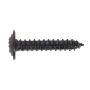 Sealey Self-Tapping Pozi Flanged Head Screw 3.5 x 19mm, Black - Pack of 100