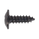Sealey Self-Tapping Pozi Flanged Head Screw 4.2 x 13mm, Black - Pack of 100