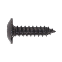 Self-Tapping Pozi Flanged Head Screw 4.2 x 16mm, Black - Pack of 100