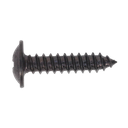 Self-Tapping Pozi Flanged Head Screw 4.2 x 19mm, Black - Pack of 100