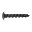 Sealey Self-Tapping Pozi Flanged Head Screw 4.2 x 25mm, Black - Pack of 100