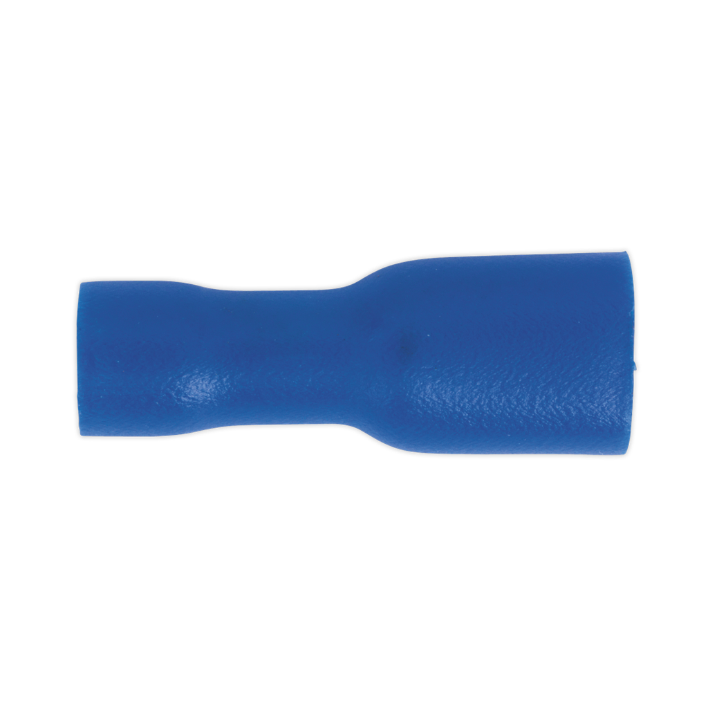 Sealey Fully Insulated Female Terminal 4.8mm, Blue - Pack of 100
