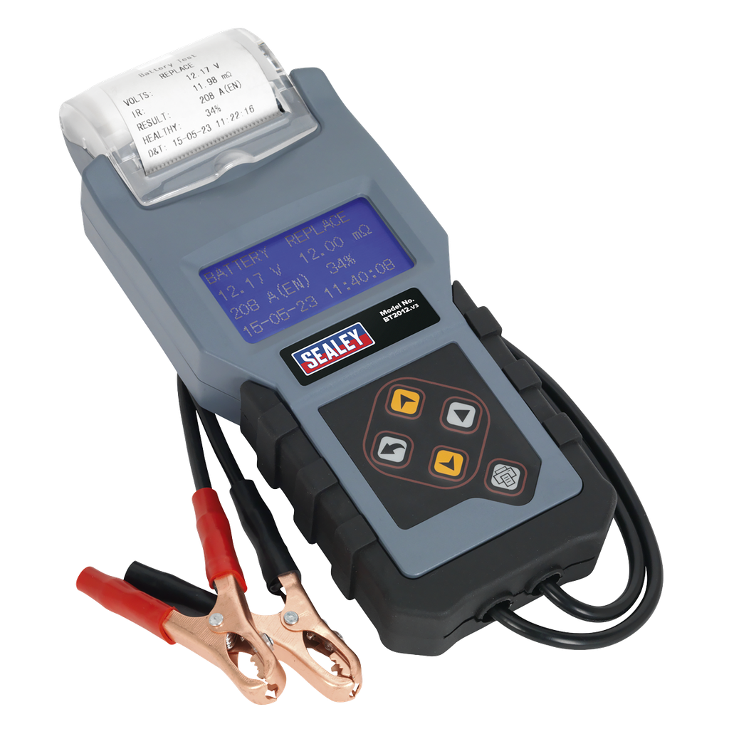 Digital Battery & Alternator/Starter Tester with Printer 12V