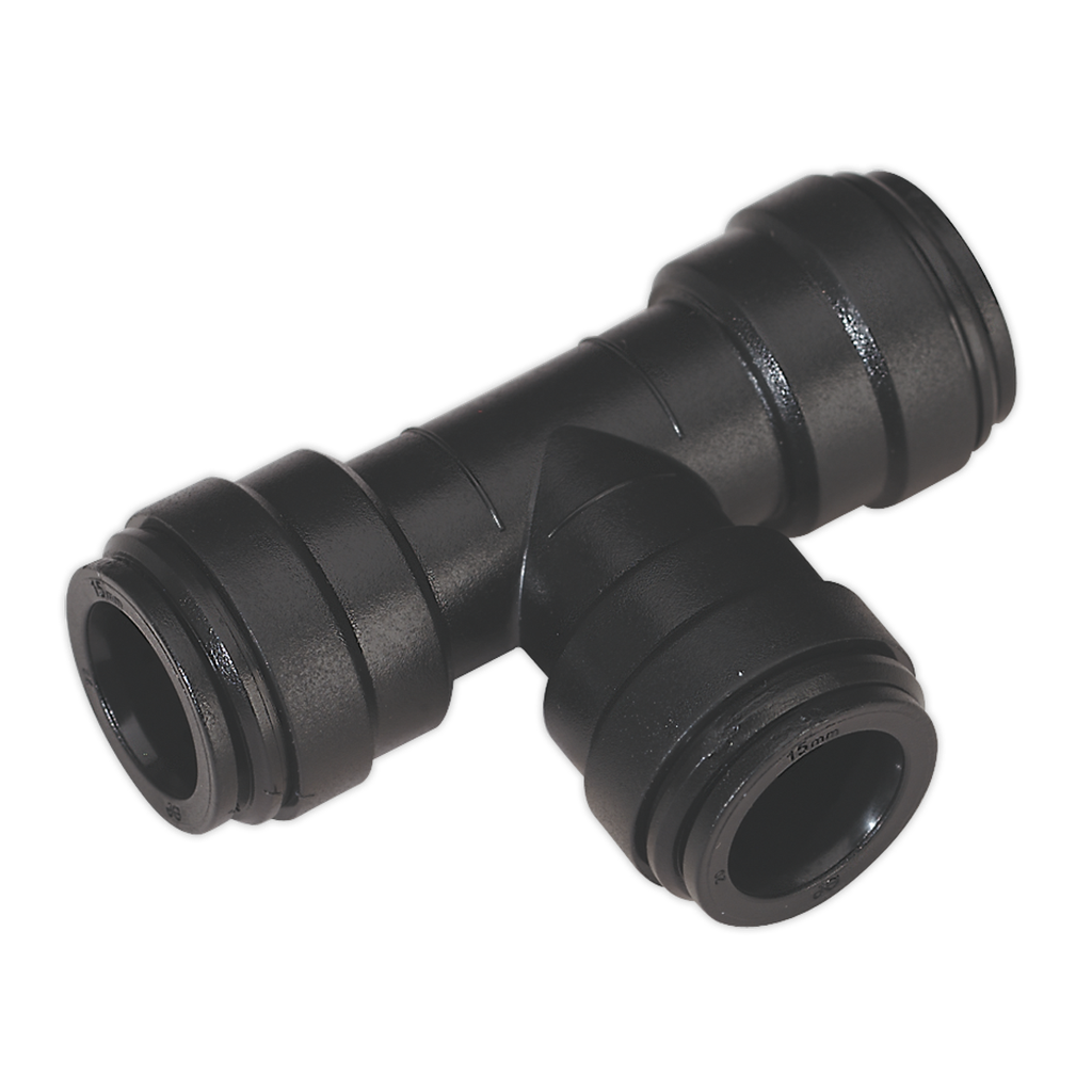 Sealey Speedfit® Equal Tee 15mm - Pack of 5