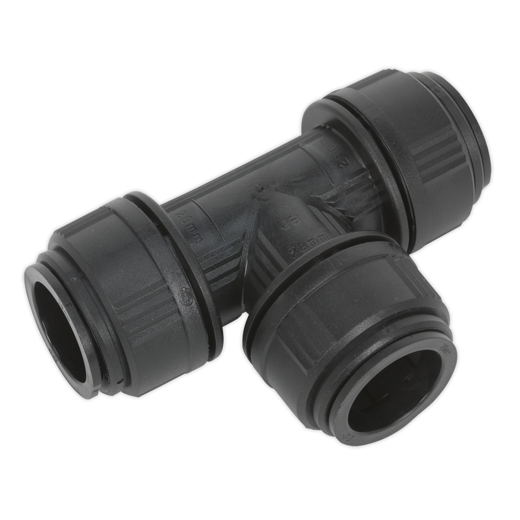 Sealey Speedfit® Equal Tee 28mm - Pack of 5