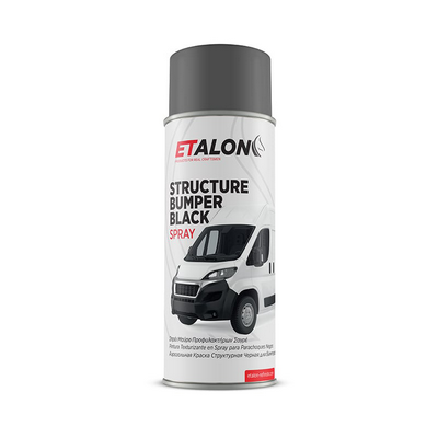 400ml Etalon Bumper Textured  Structure Black Aerosols (Each)