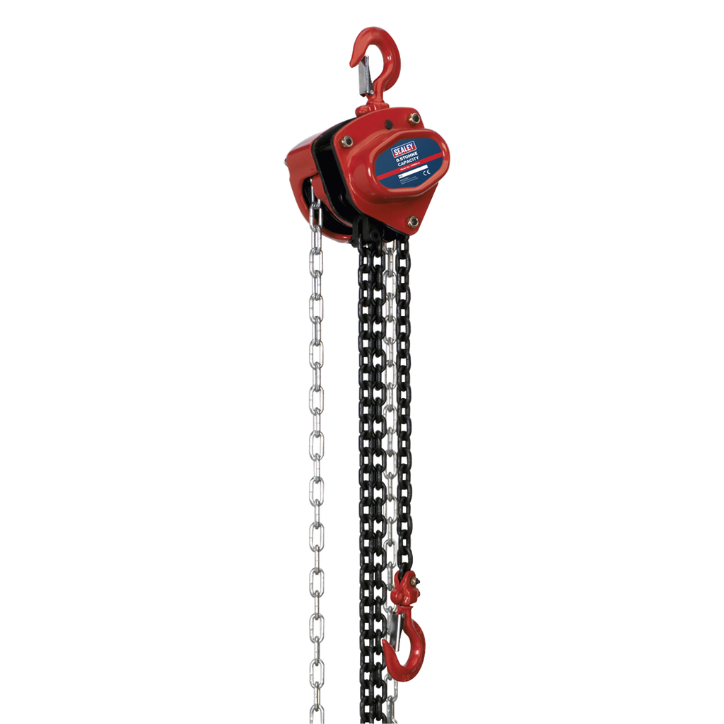 Sealey 2.5m Chain Block 0.5 Tonne
