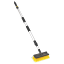 Sealey Large Angled Flo-Thru Brush with 1.7m Telescopic Handle