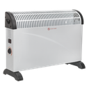 Sealey Convector Heater with 3 Heat Settings Thermostat 2000W/230V