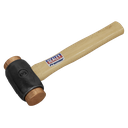 Sealey Premier Copper Faced Hammer with Hickory Shaft 4.3lb