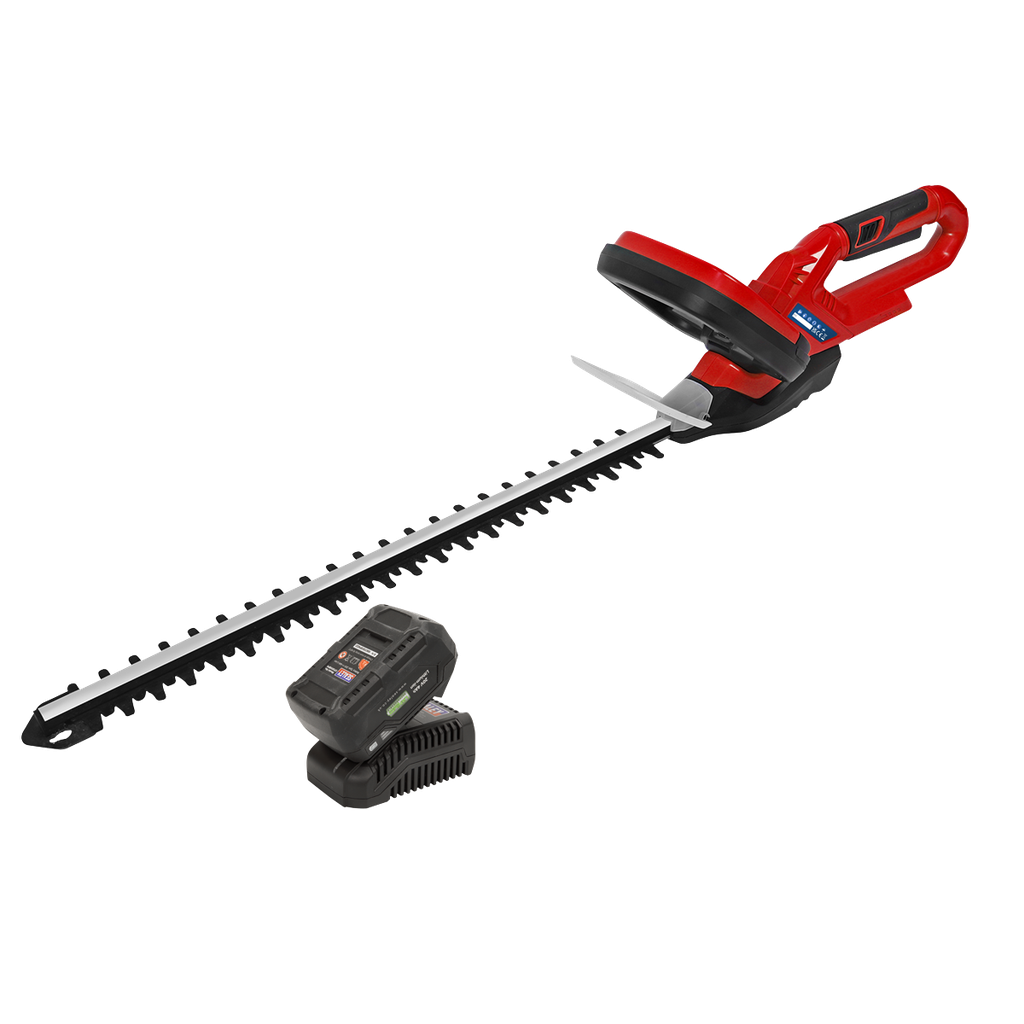 Sealey SV20 Series Cordless Hedge Trimmer 20V 4Ah with Battery &