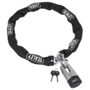 Sealey Motorcycle Chain & Disc Lock 10.5 x 10.5 x 1500mm 4* ART Approved