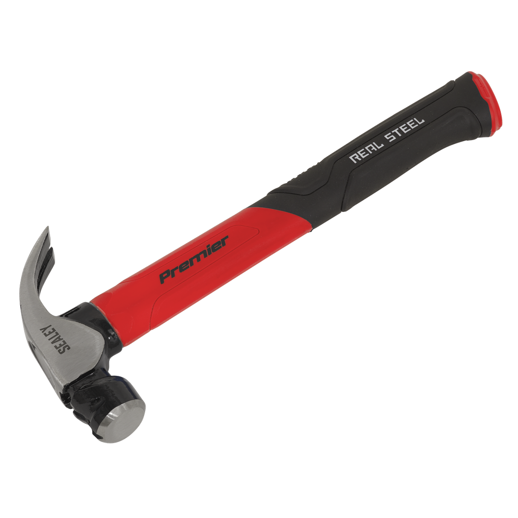 Premier Claw Hammer with Fibreglass Shaft 16oz