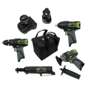 4 x SV10.8 Series Cordless Power Tool Kit 10.8V - 2 Batteries