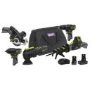 5 x SV10.8 Series Cordless Power Tool Kit 10.8V - 2 Batteries