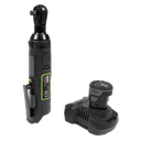 SV10.8 Series 3/8"Sq Drive Cordless Ratchet Wrench Kit 45Nm 10.8V 2Ah