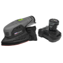 Sealey SV10.8 Series 150mm Cordless Detail Sander Kit 10.8V 2Ah