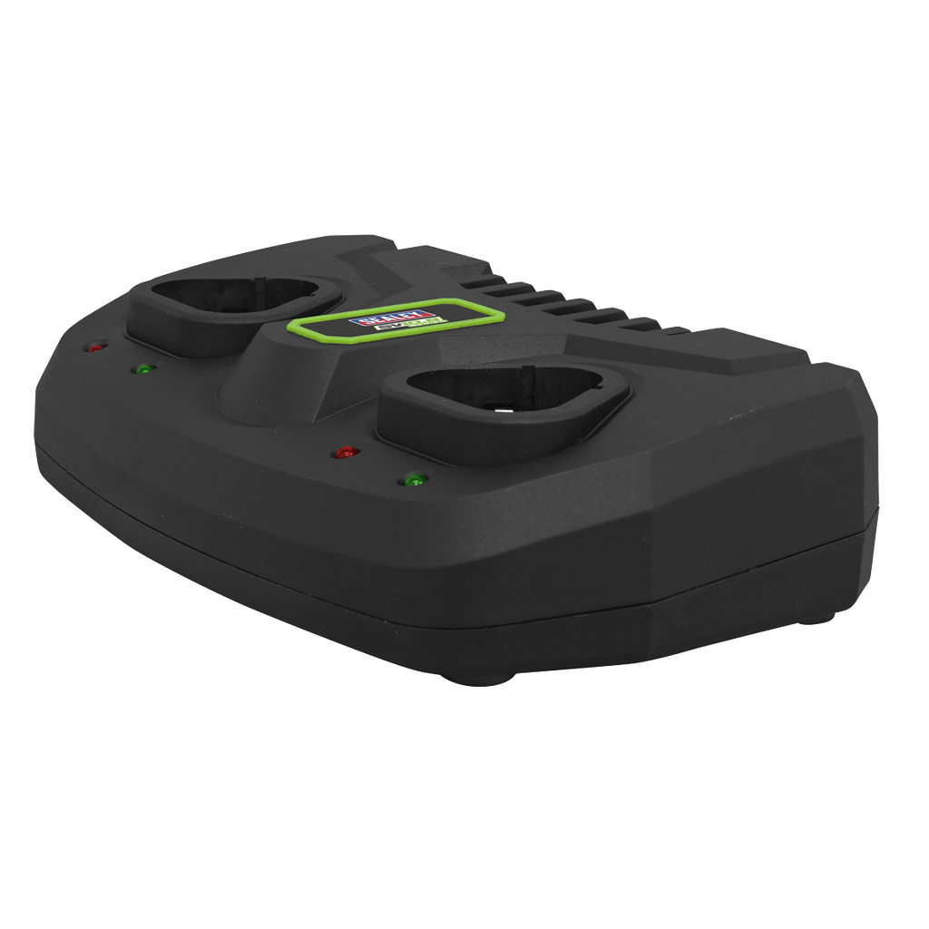 Sealey Fast Charge Dual Battery Charger for 10.8V SV10.8 Series