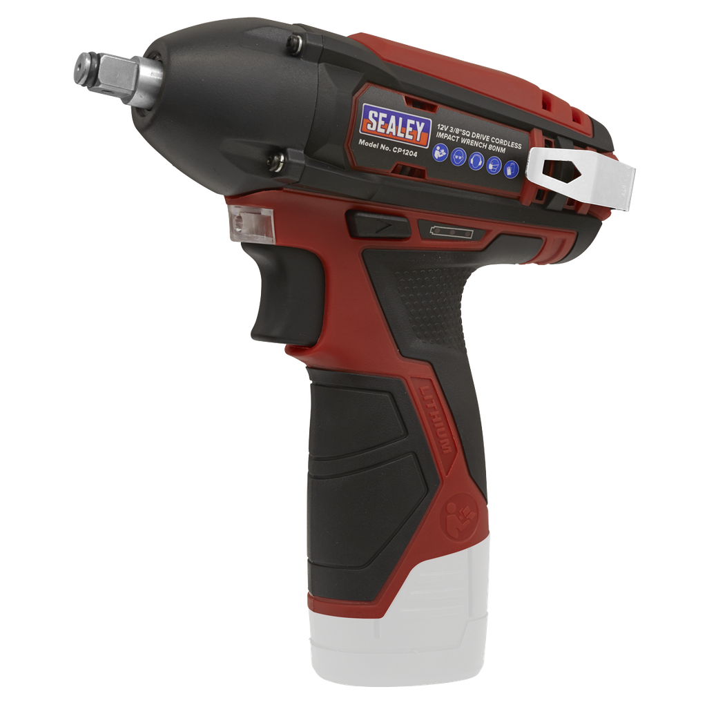 Sealey SV12 Series 3/8"Sq Drive Cordless Impact Wrench 12V - Body Only