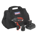 Sealey SV12 Series 3/8"Sq Drive Cordless Impact Wrench Kit 12V 1
