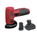 Sealey SV12 Series 75mm Cordless Angle Grinder Kit 12V - 2 Batteries
