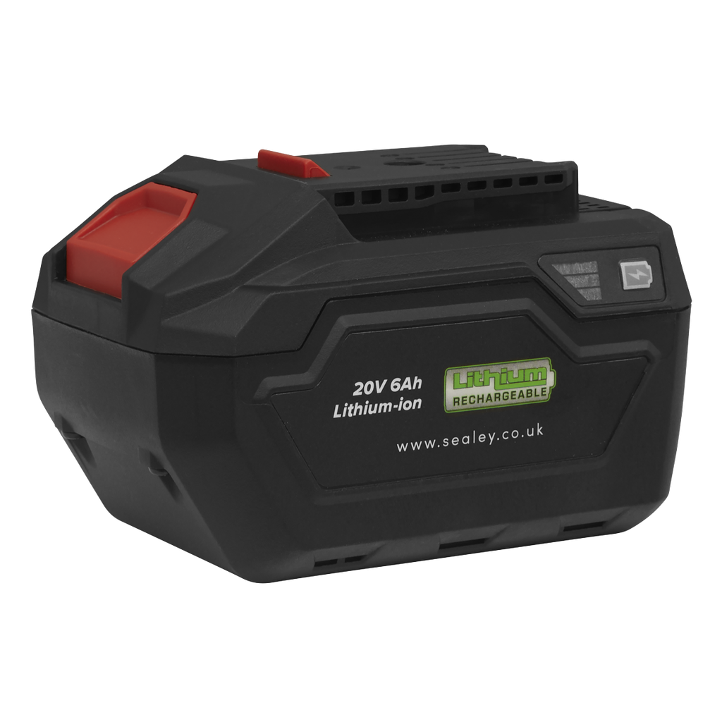 Sealey SV20 Series Power Tool Battery 20V 6Ah
